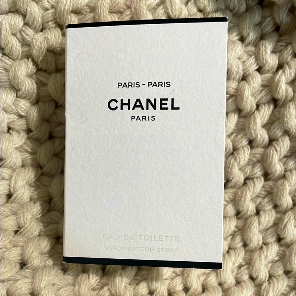 Chanel Paris Paris sample